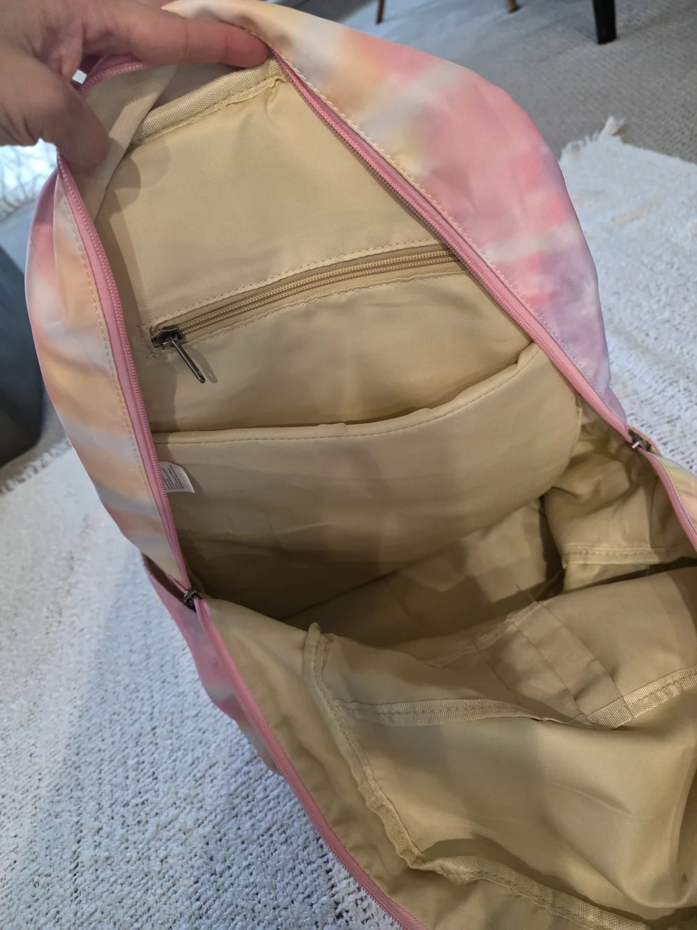 Tie-Dye Pastel Kids Backpack with Matching Pencil Case